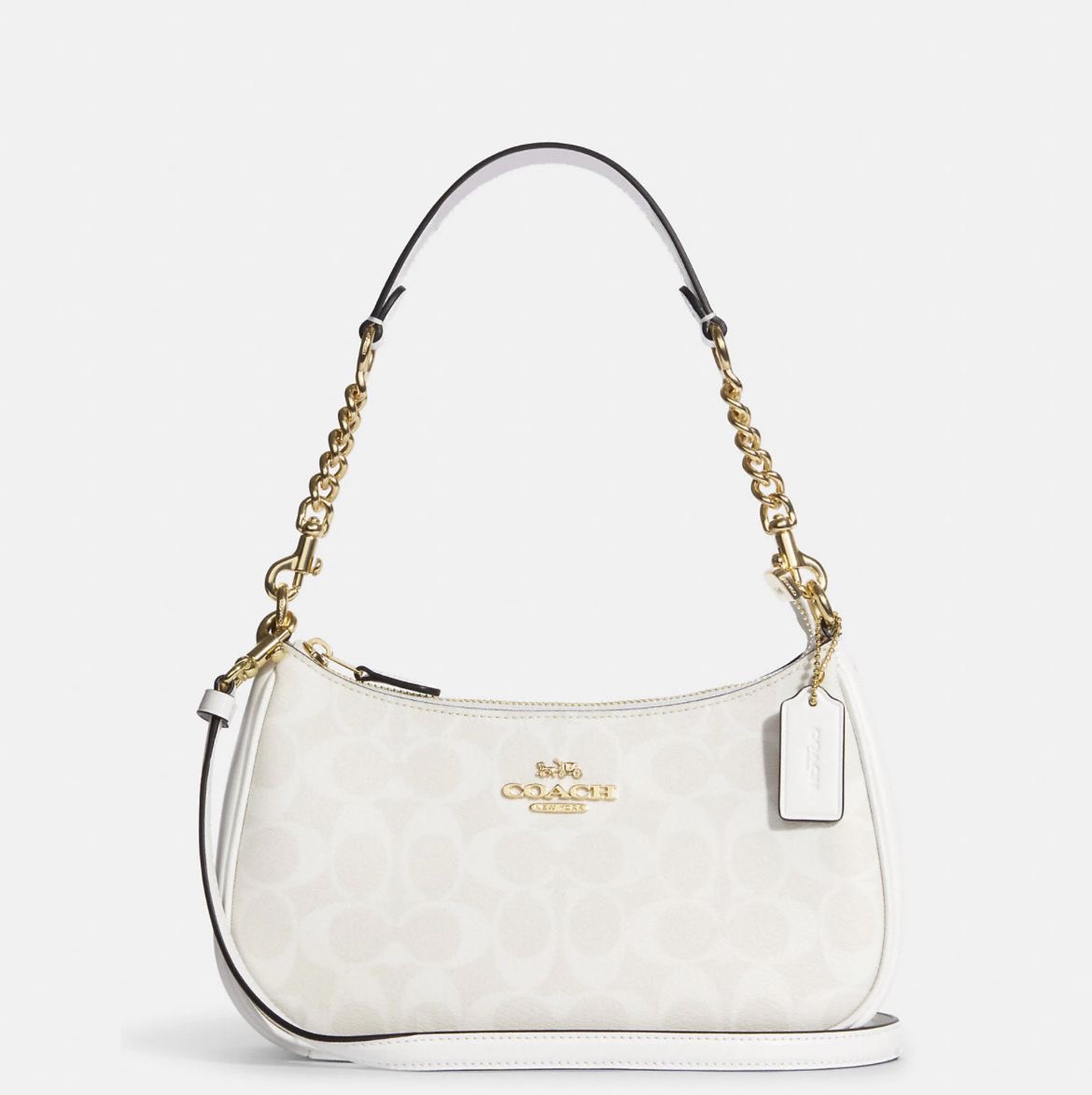 Coach Teri Shoulder Bag - White