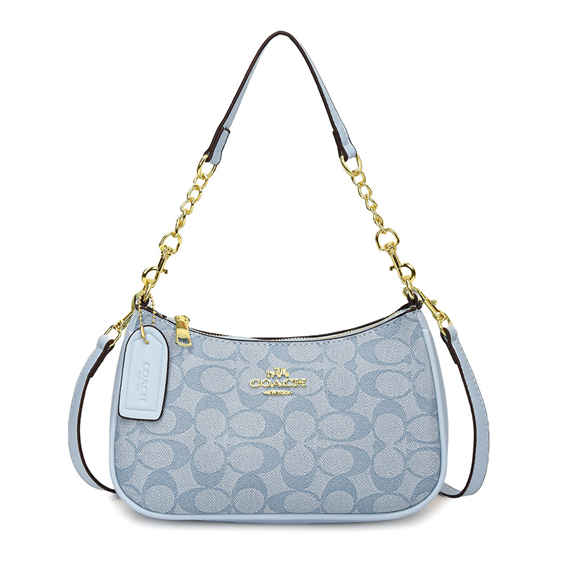 Coach Teri Shoulder Bag - Blue