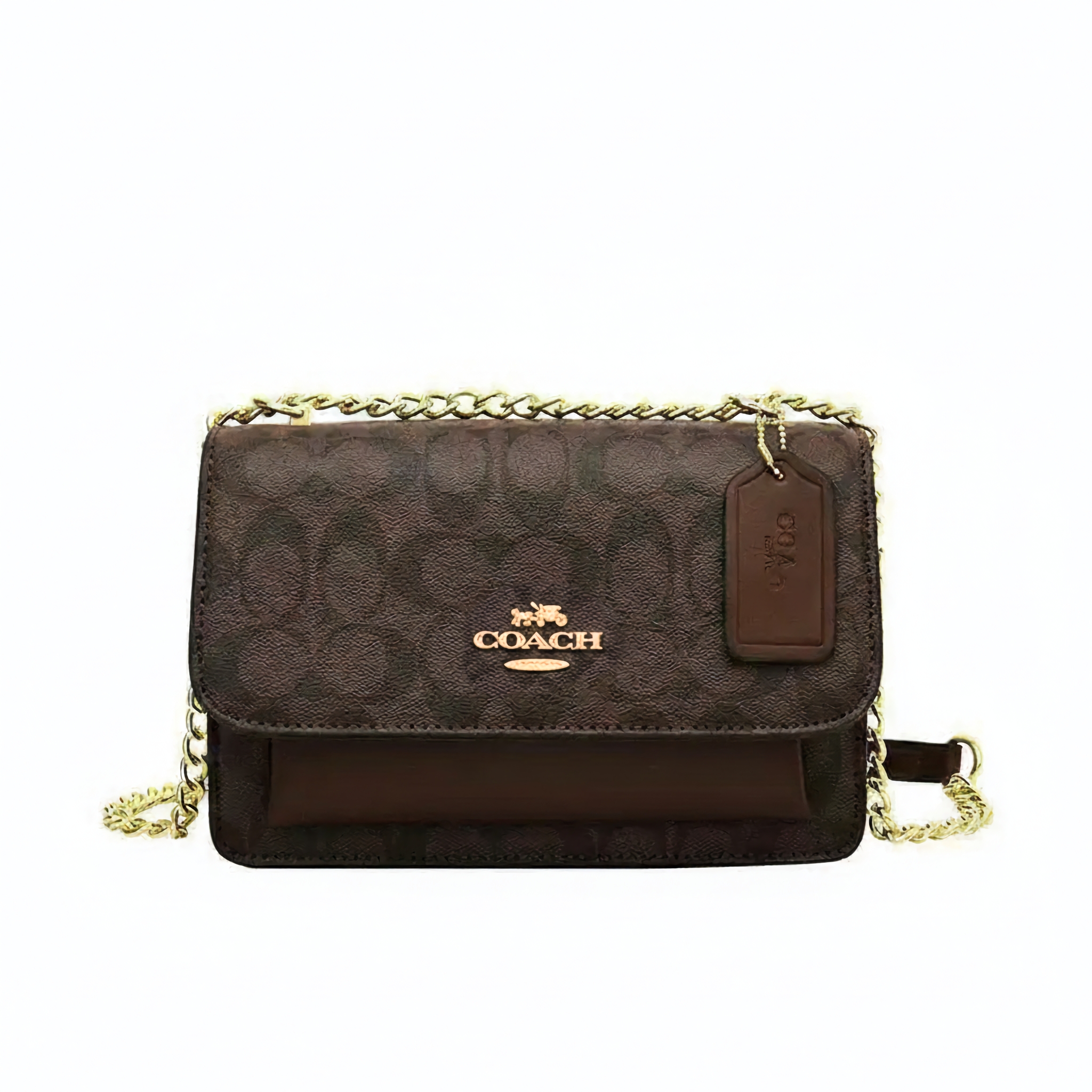 Coach Klare Crossbody Bag(BOXED) - Coffee Brown