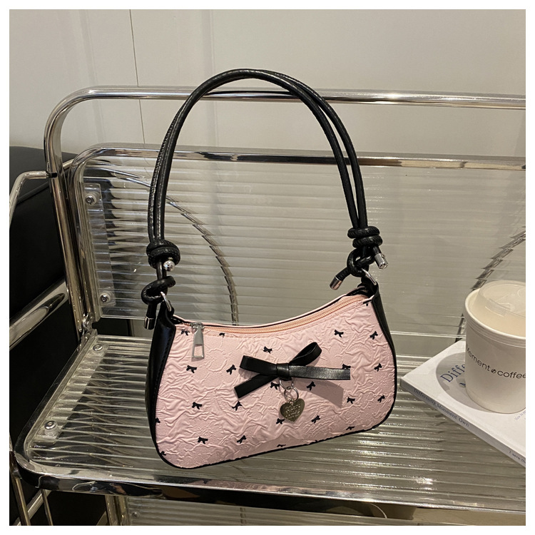 Pleated Shoulder Bag