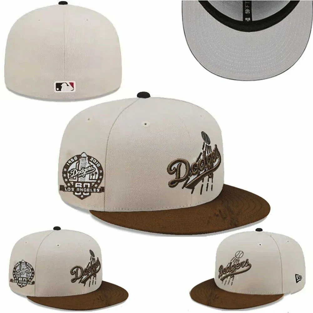 New Era Los Angeles Dodgers 59FIFTY Weekend Smores Chrome/Brown fitted cap