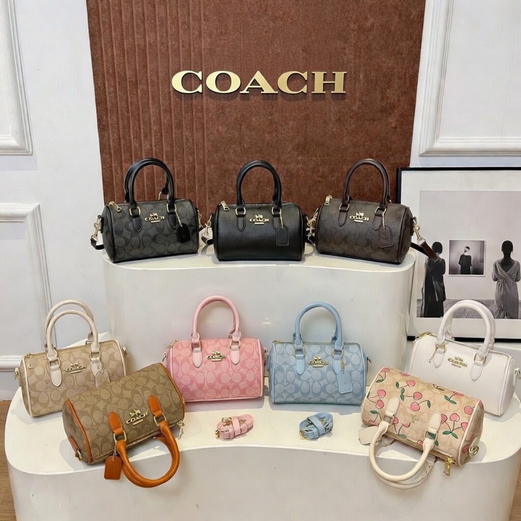 Coach Rowan Pillow Bag (Branded Paper Bag + Box)