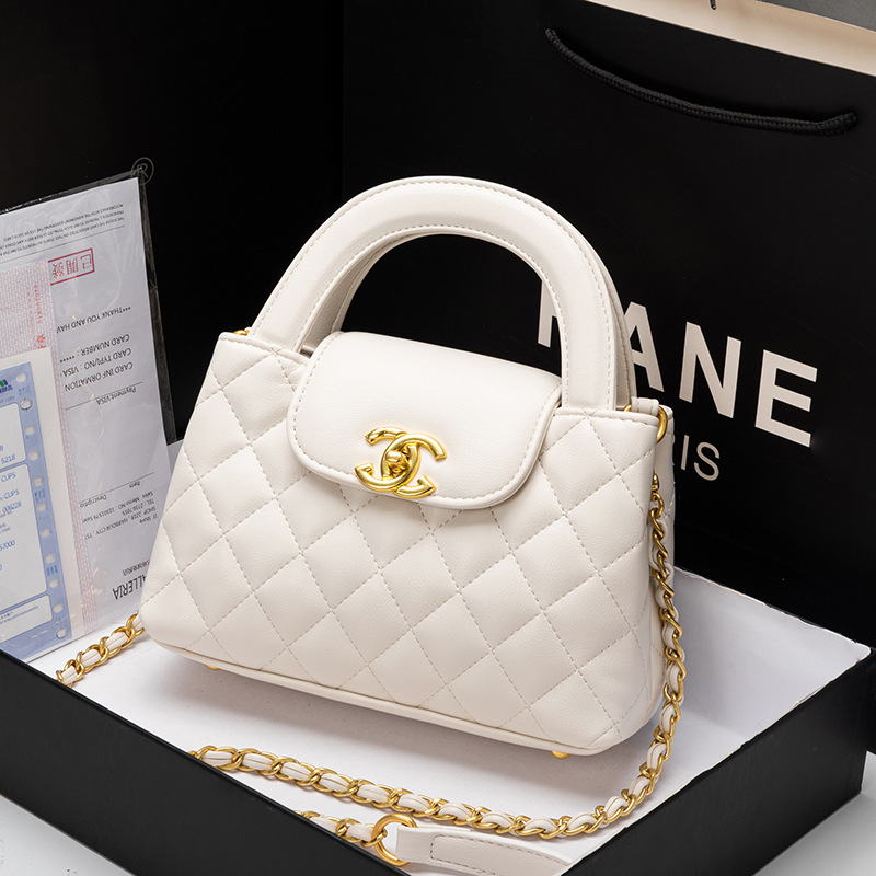 Chanel Kelly Bag (BOXED) - White