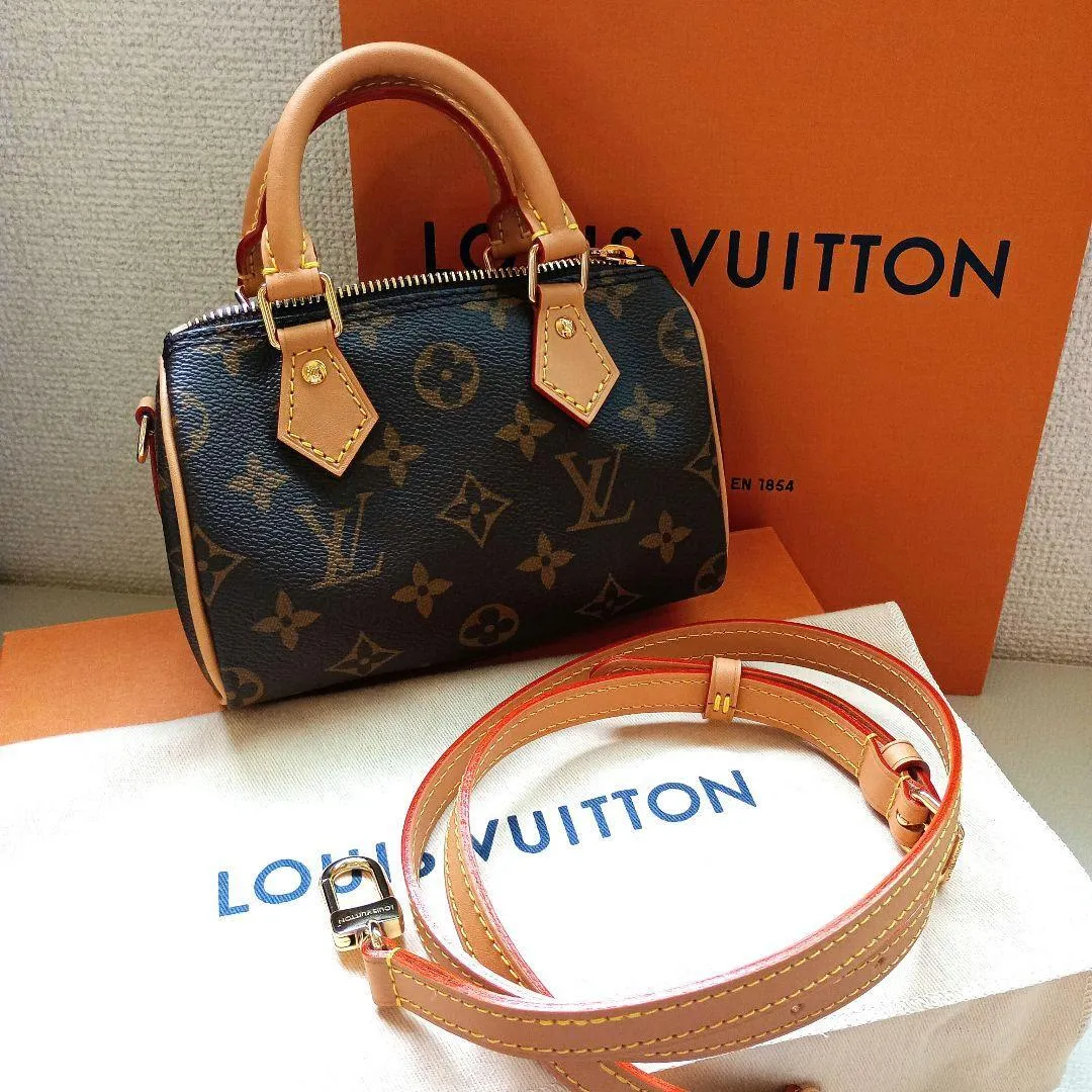 Louis Vuitton Nano Speedy (BOXED)