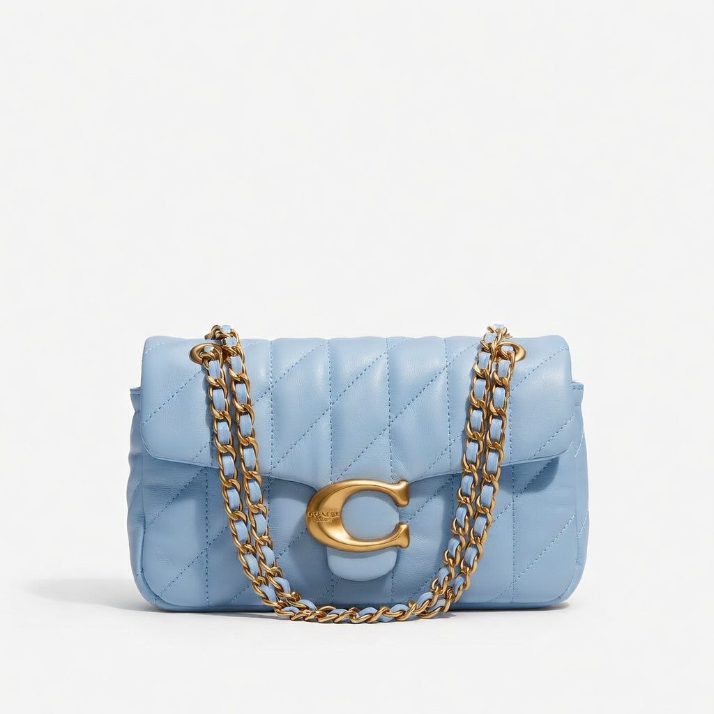 Coach Tabby Quilted Bag - Blue