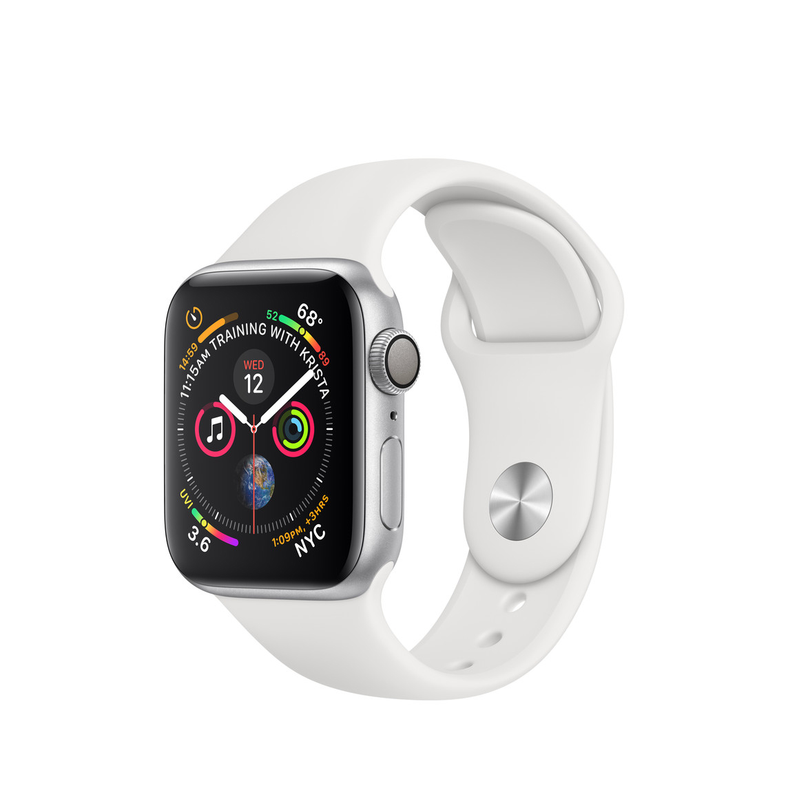 Apple Watch Series 4 (GPS, 40MM) - Silver Aluminum Case