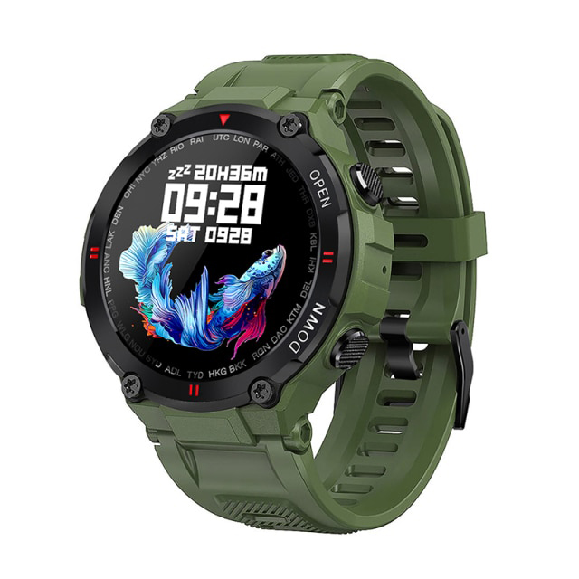 Military Smart Watch for Men Outdoor Waterproof Tactical Smartwatch