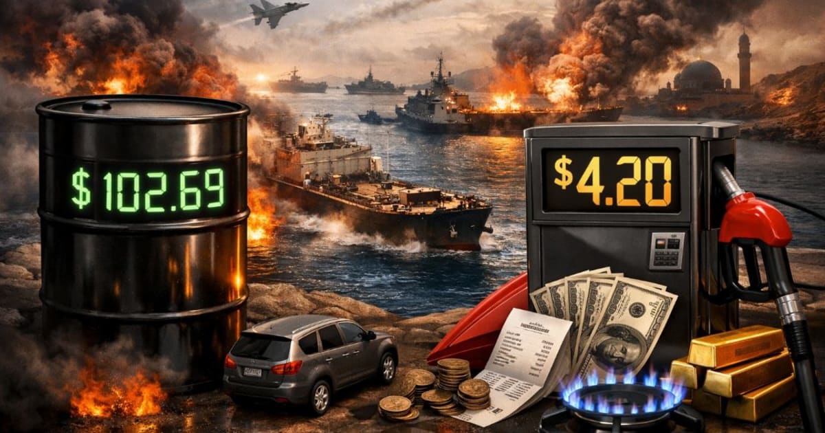 Oil Hits $102.69: What the Iran War Means for Your Fuel Bill