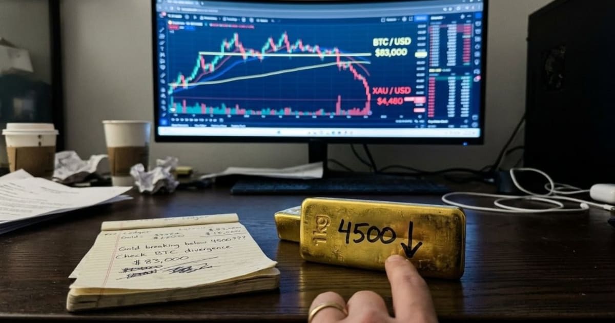 Gold Broke $4,500 — Why Your Savings May Bet on BTC Instead