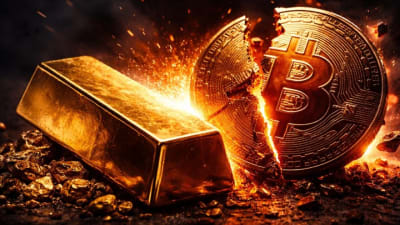 Gold Up $120, Bitcoin Flat: Iran War Shock Explained