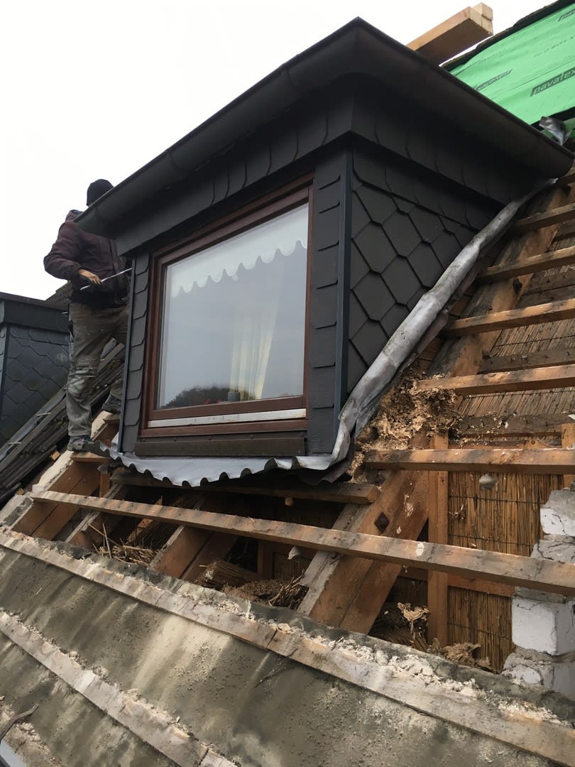 Holzfaserdämmung & Dachlattung