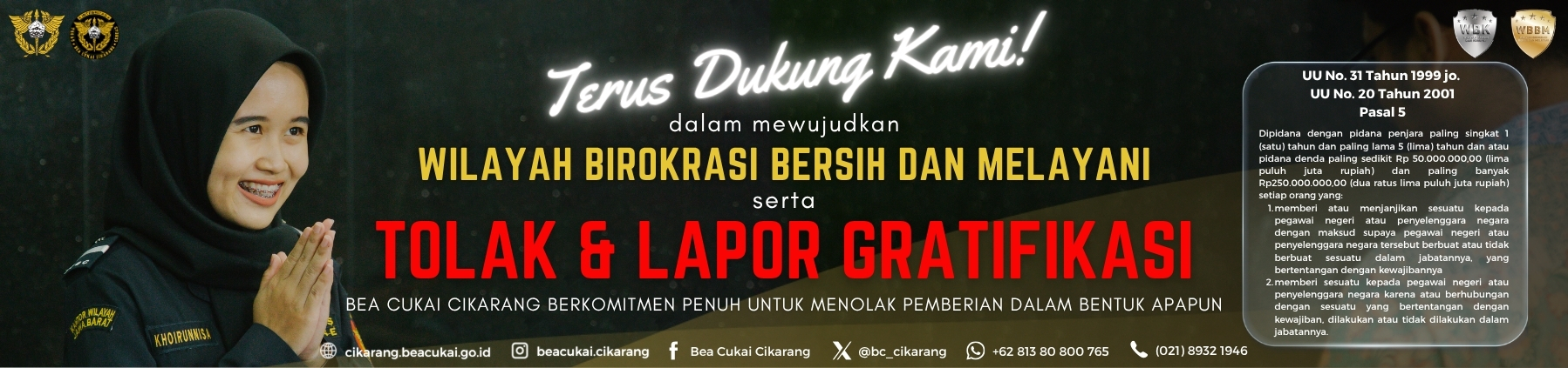 Tolak dan Lapor Gratifikasi rev