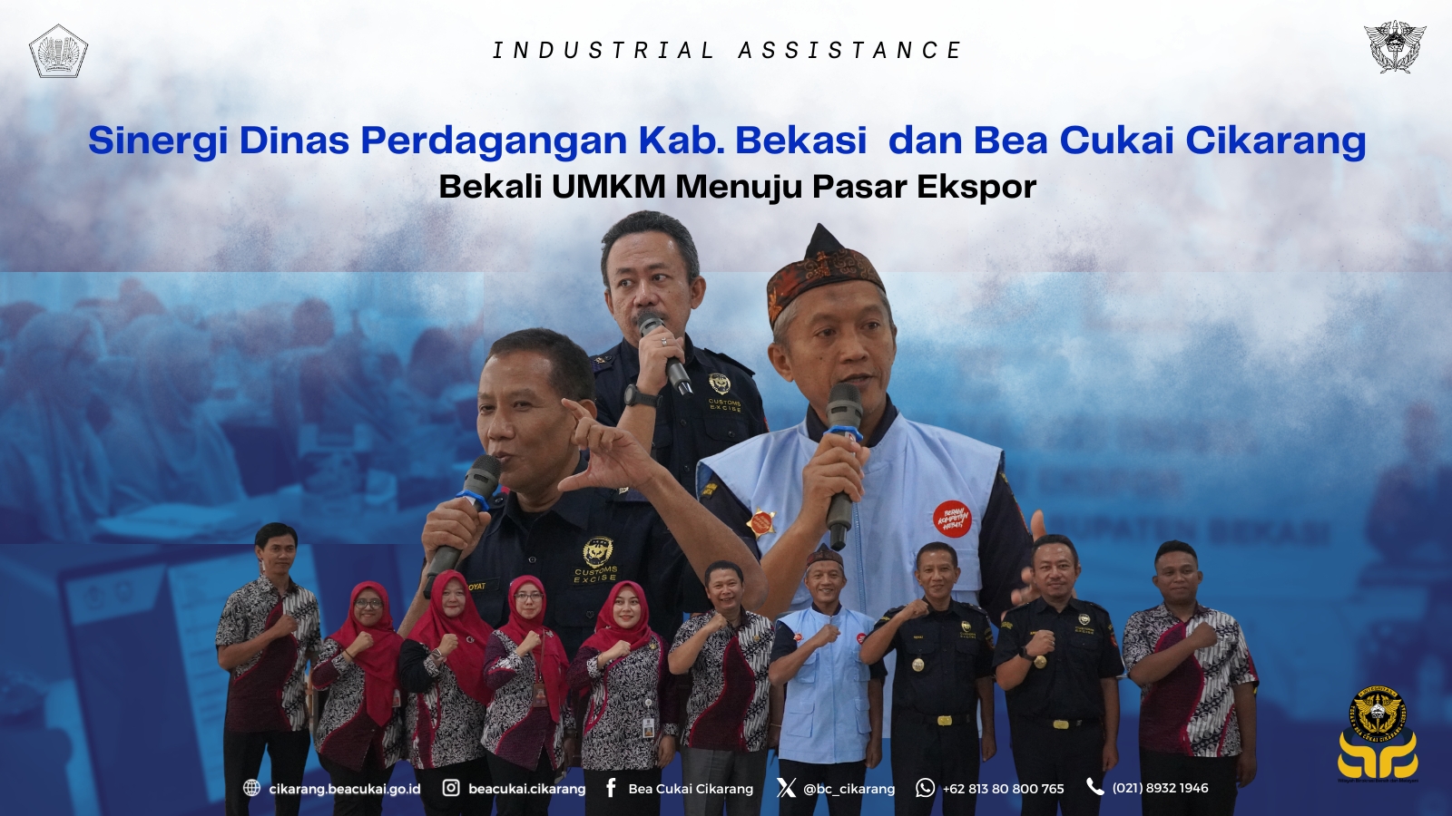 Sinergi Disdag Kabupaten Bekasi dan Bea Cukai Cikarang Bekali UMKM Menuju Pasar Ekspor