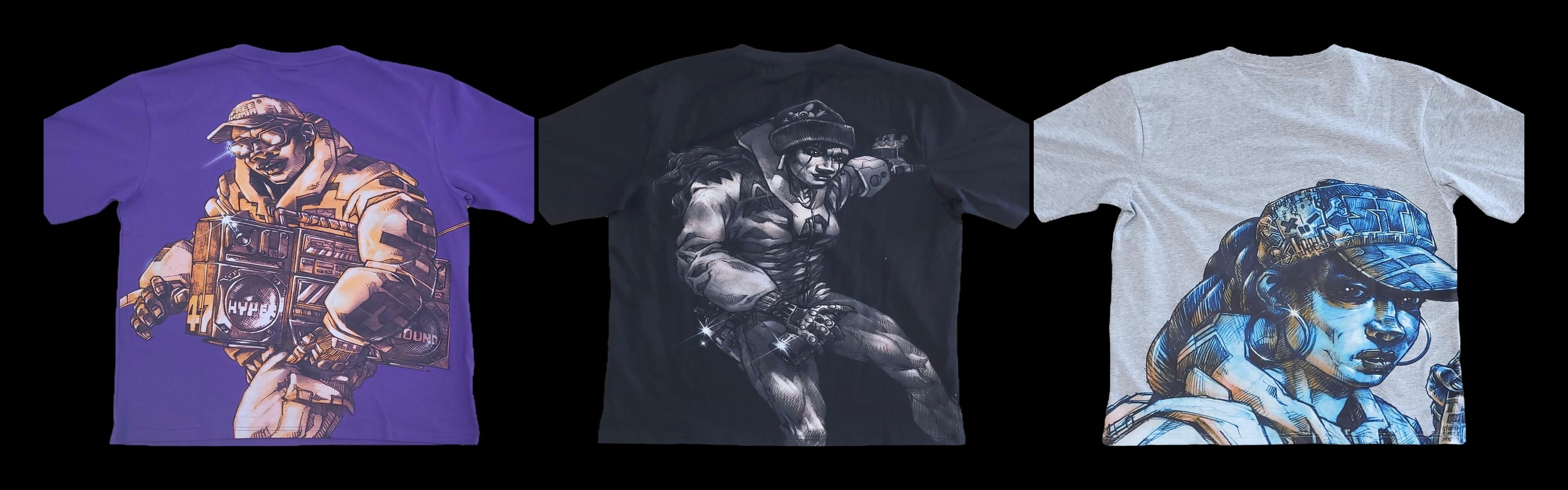 Graffland x G2G Textiles: 360° Digital Print Tees