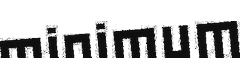 Minimum