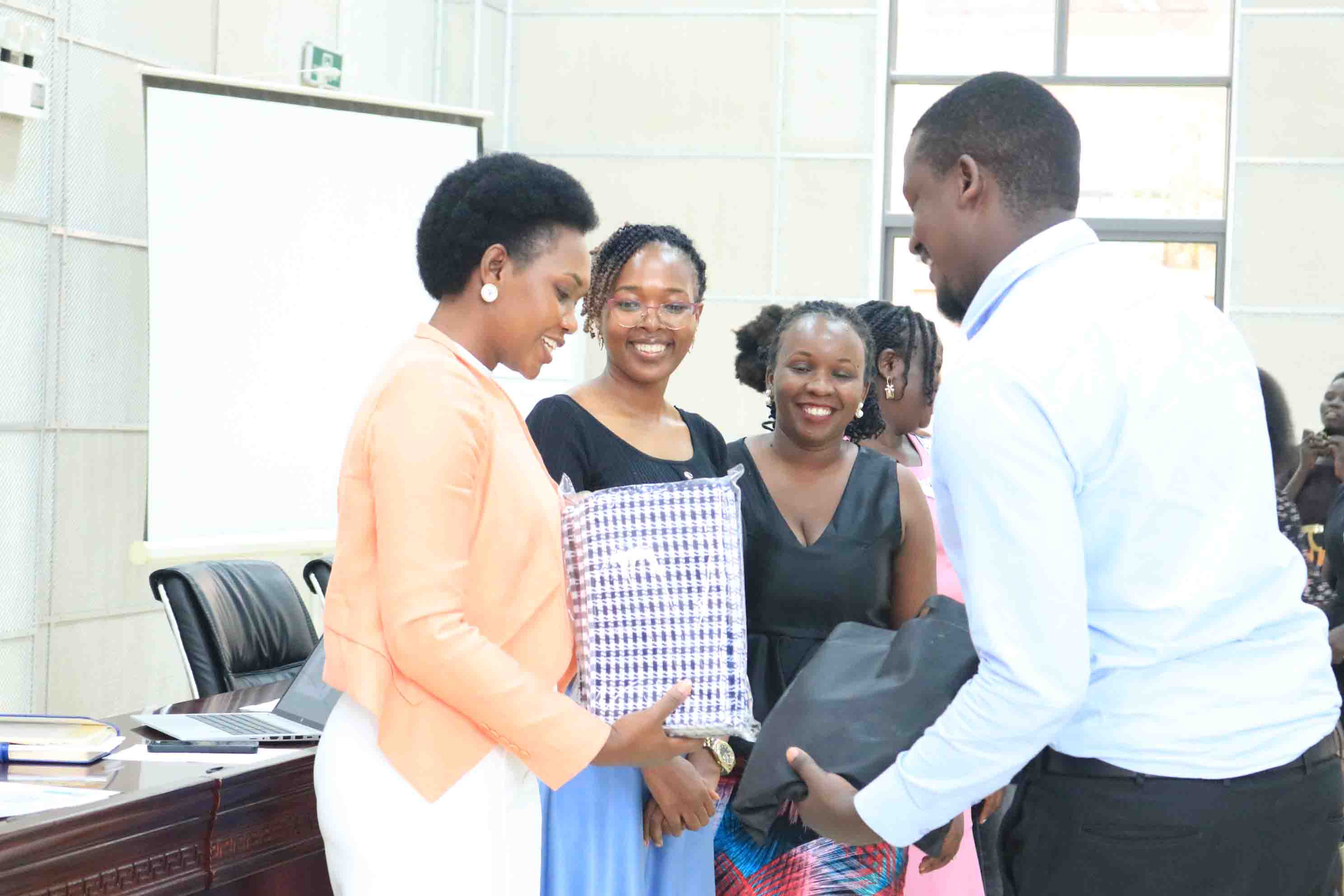Hon. Nyamutoro Awards Bunyoro Kitara Kingdom Students in Textile Training gallery image 9