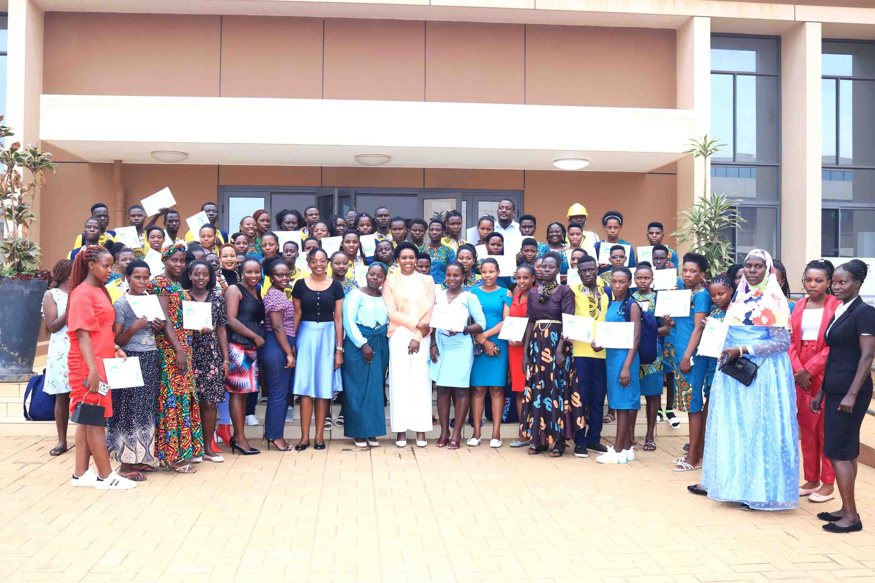 Hon. Nyamutoro Awards Bunyoro Kitara Kingdom Students in Textile Training gallery image 12