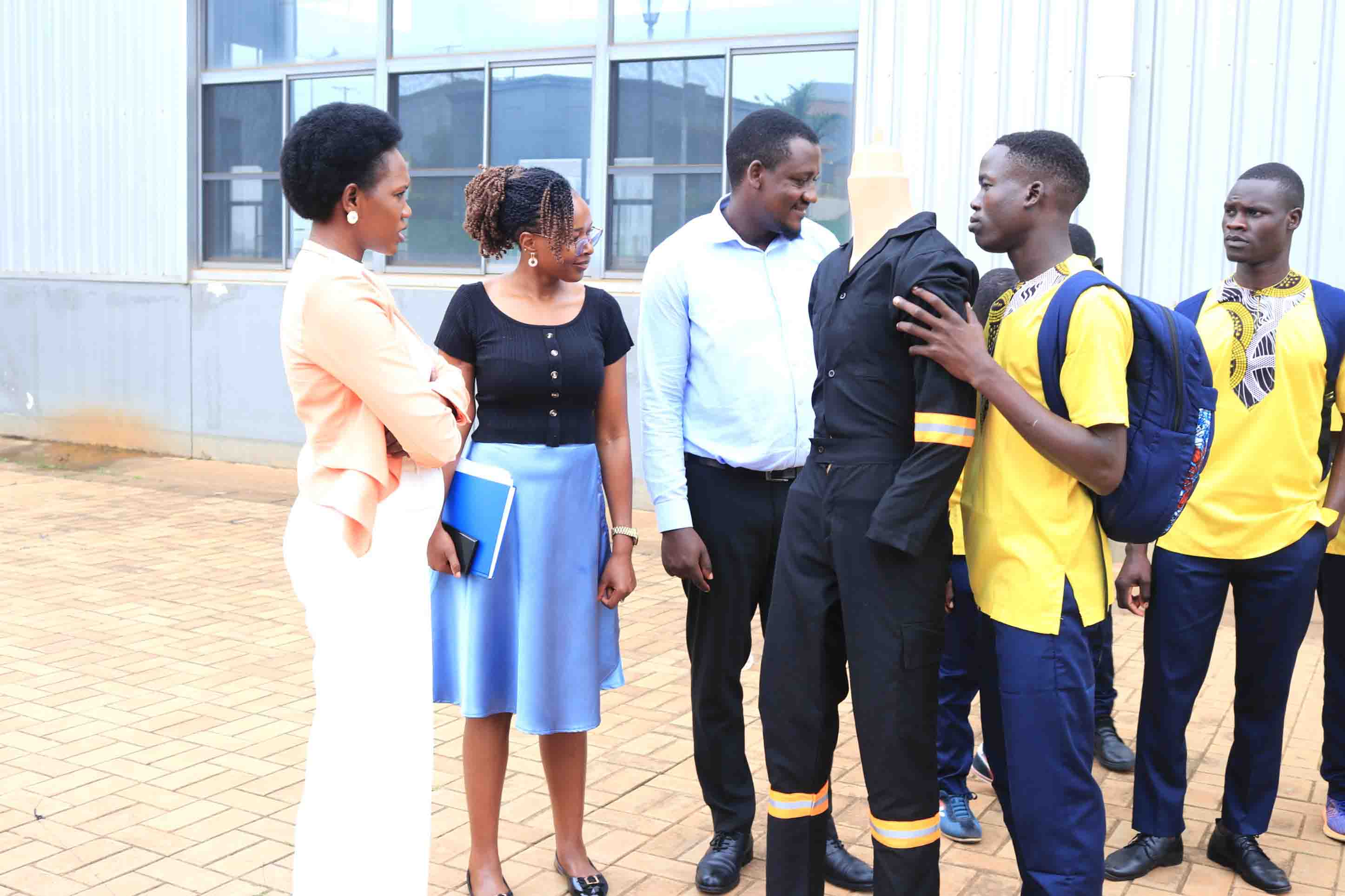 Hon. Nyamutoro Awards Bunyoro Kitara Kingdom Students in Textile Training gallery image 15