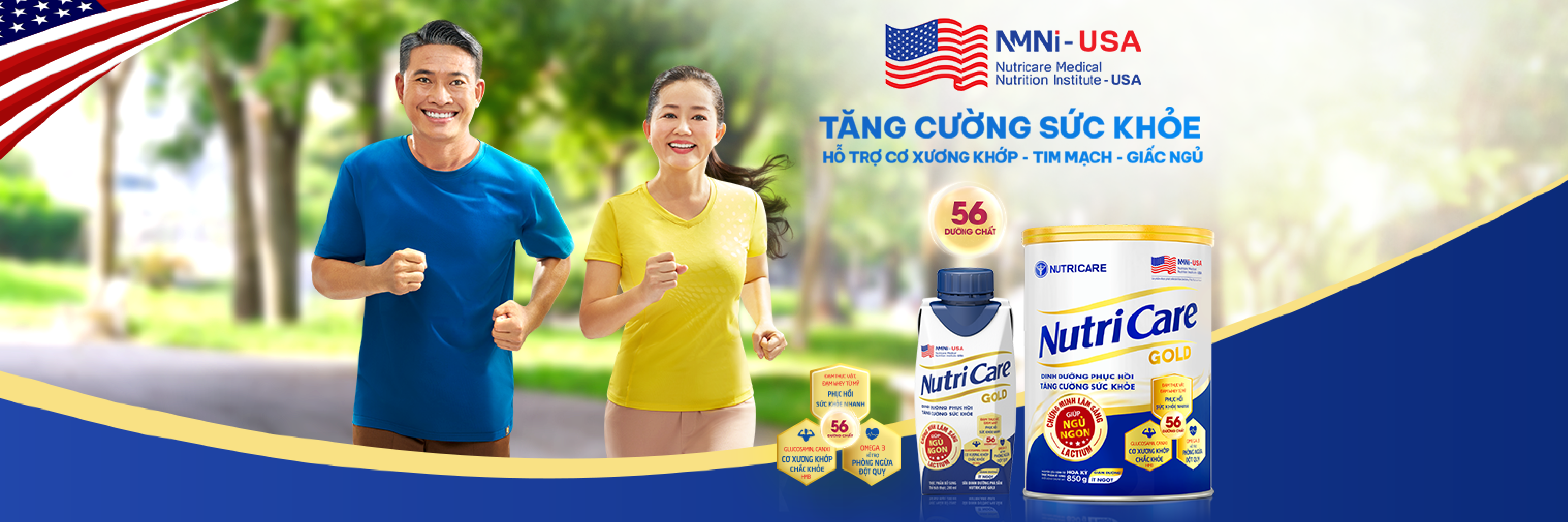 NutriCare Gold: Khám phá sức mạnh 56 dưỡng chất cho sức khỏe toàn diện
