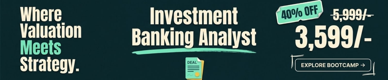 Investment Banking Analyst Bootcamp — Fin Maverick