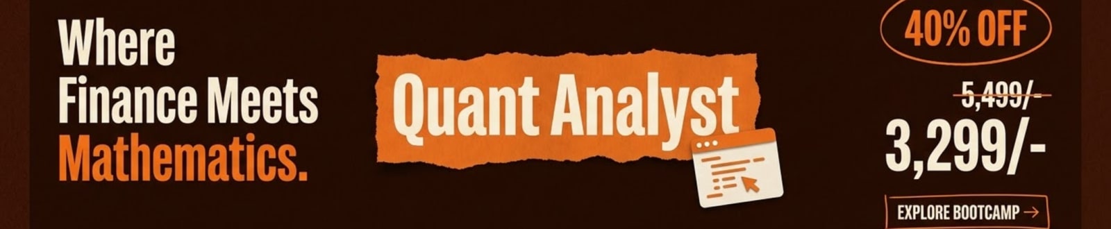 Breaking Into Quants Bootcamp — Fin Maverick