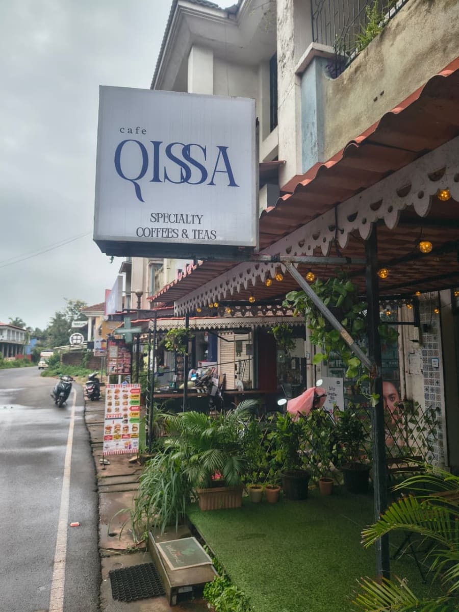 Cafe Qissa, Vaneli, South Goa