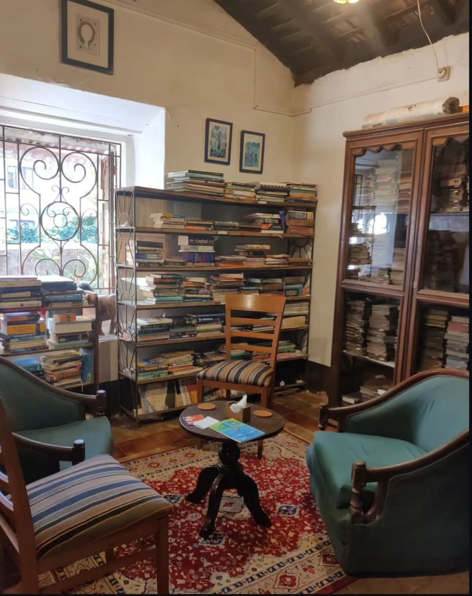 Literati Bookshop & Cafe, Gauravaddo, North Goa