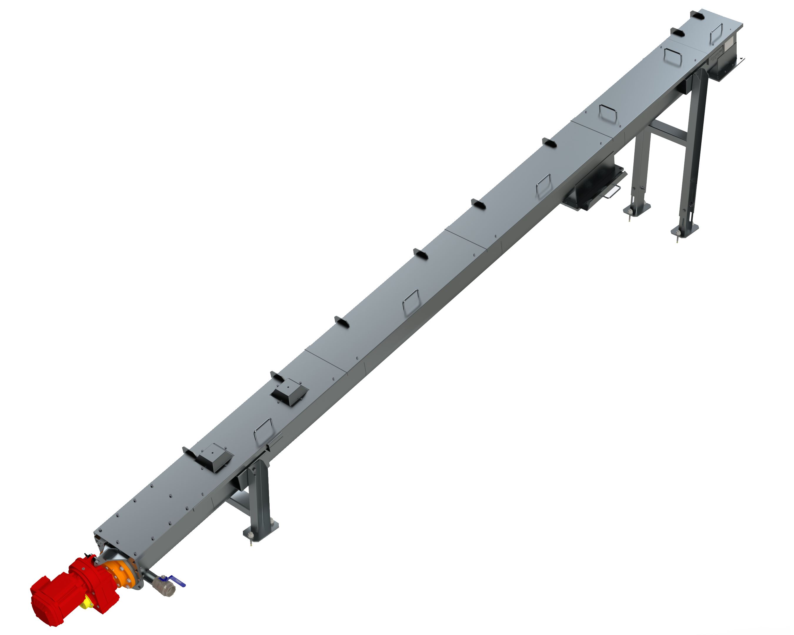 Transportador tipo calha