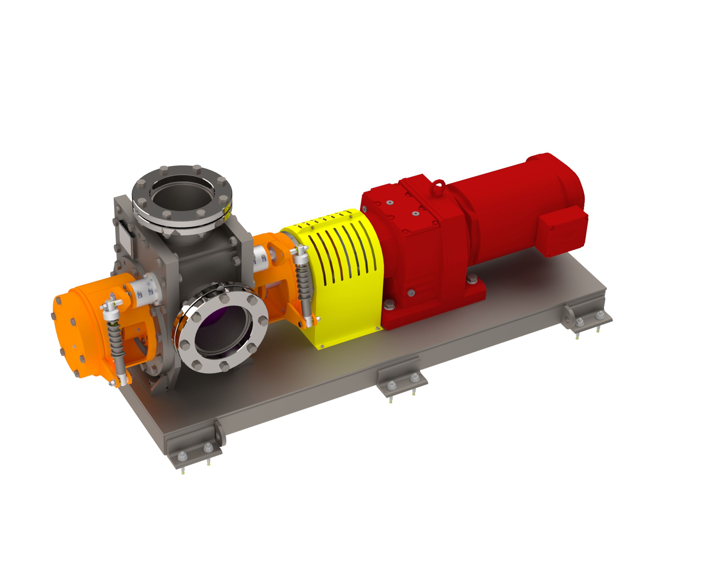 Bomba de rotor elíptico (lamelas)