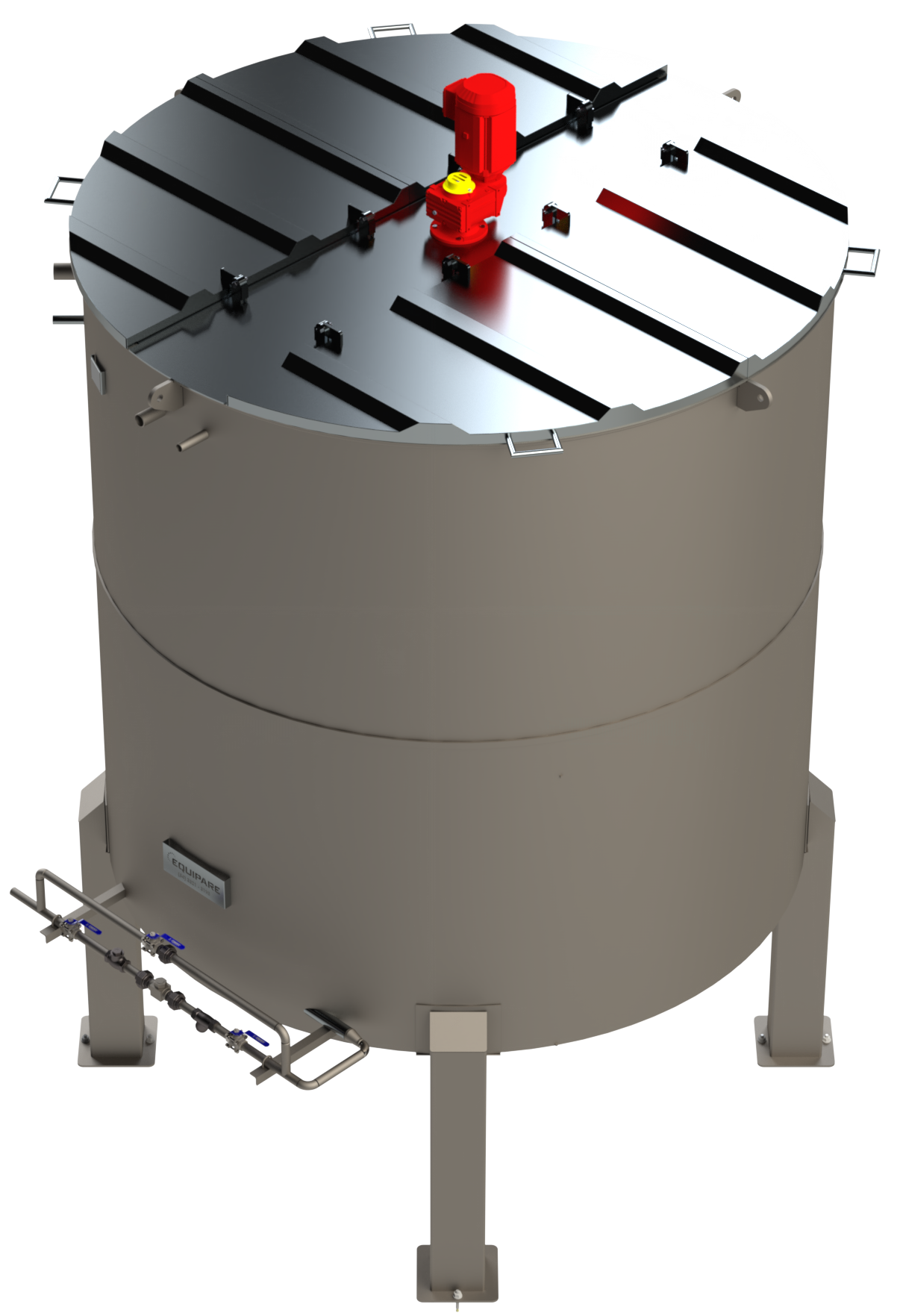Tanque de aquecimento de óleo (bruto/limpo)