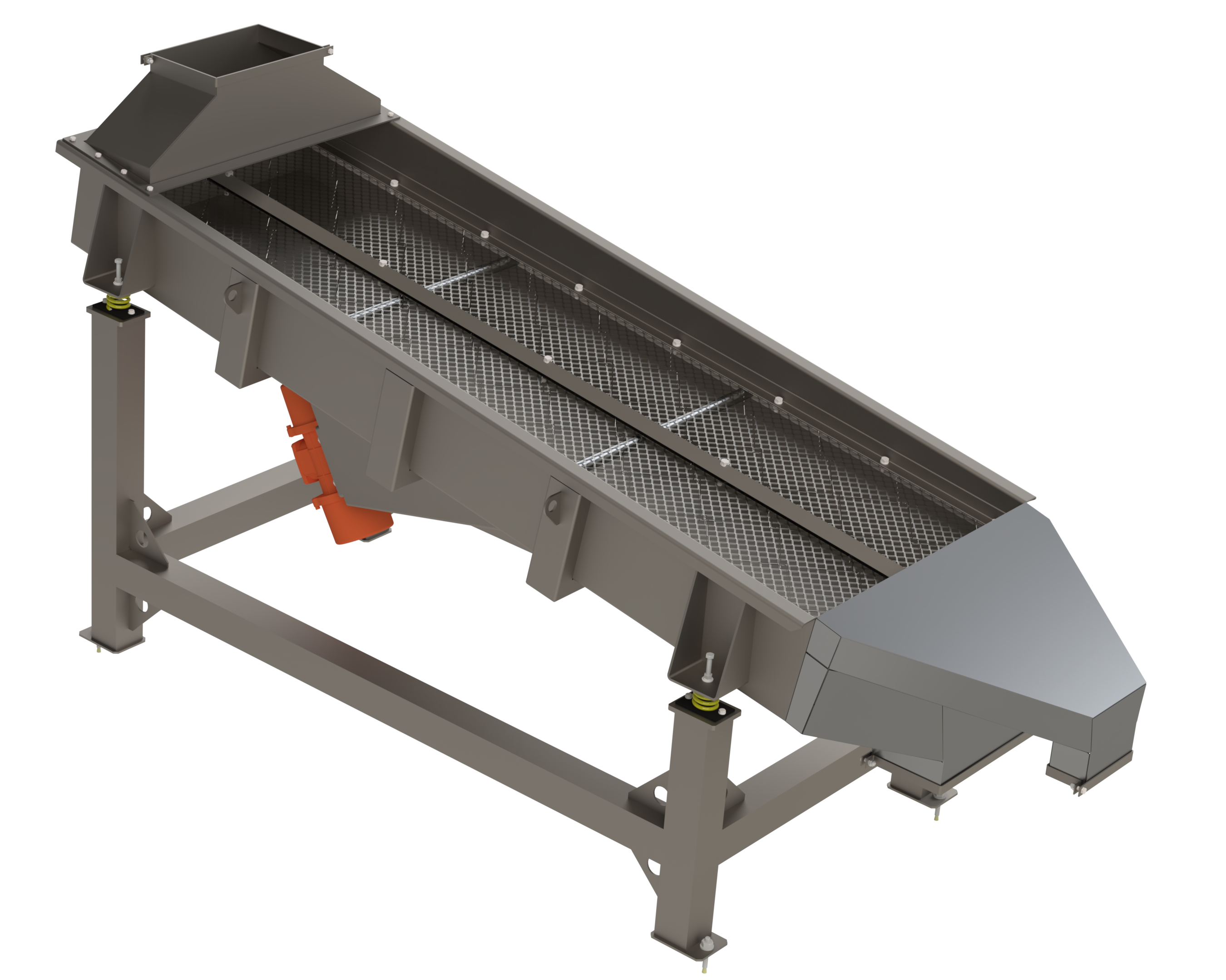 Peneira vibratória linear