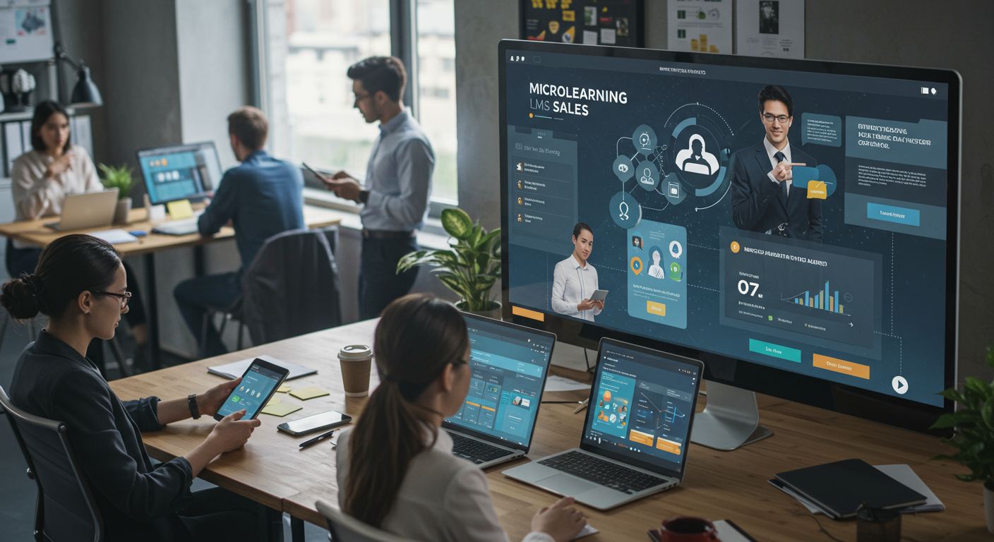 Microlearning Lms For Sales
