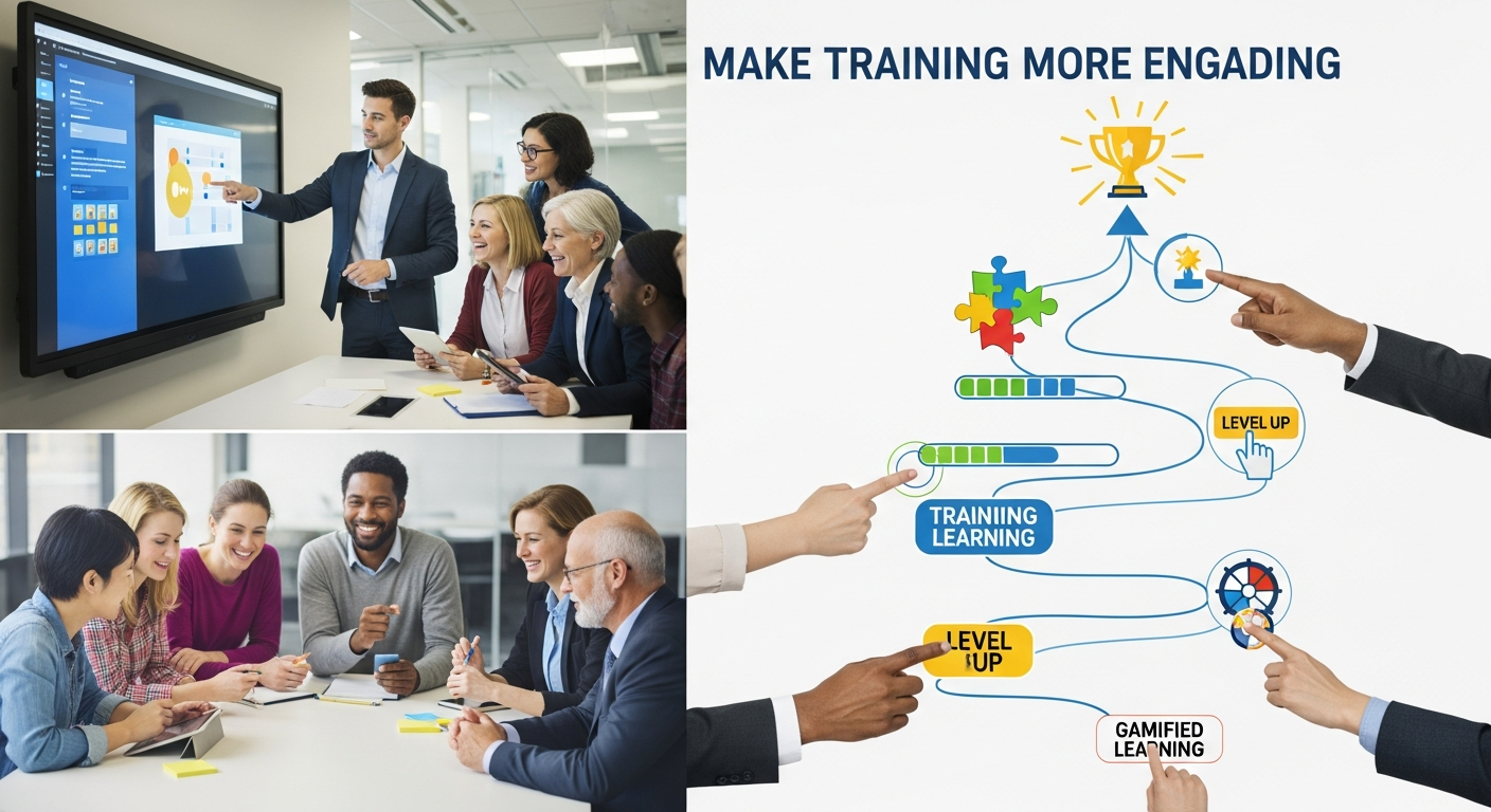 Make Training More Engaging