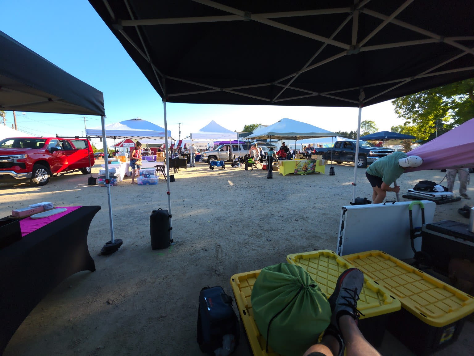A Peachy CraftShow 2026 market view