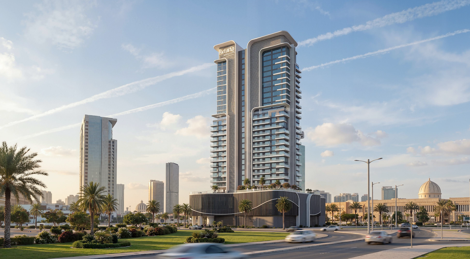 Rotana Residences North Tower exterior daytime Abu Dhabi