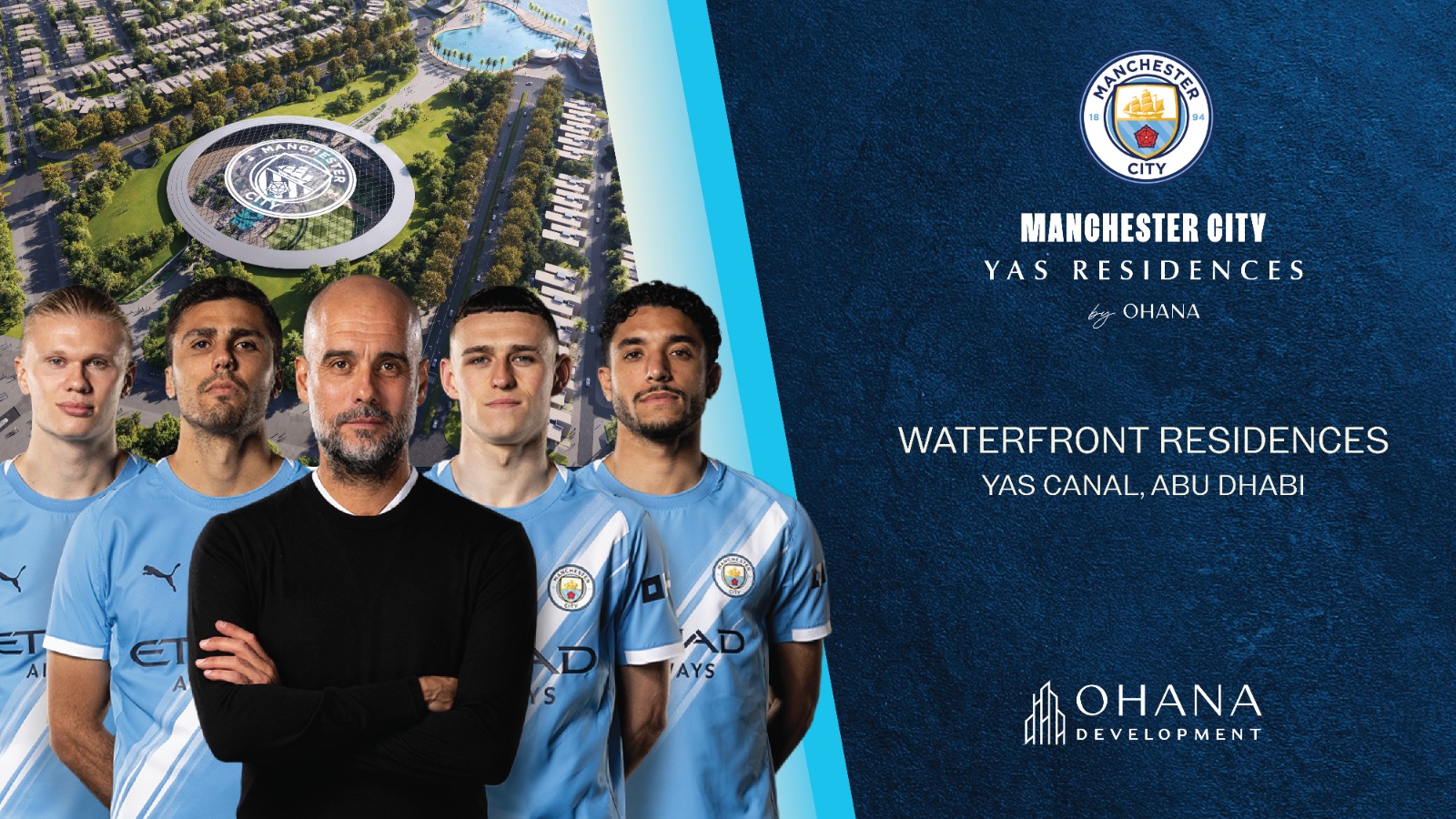 Manchester City Yas Residences by Ohana: Branded Waterfront Living on Yas Island