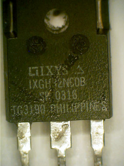 Passivation Integrity Test on Transistors