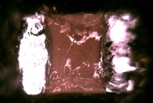 C2 backside, analyzed by SEM-EDS-XRF