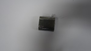 Capacitor with packaging and epoxy removed