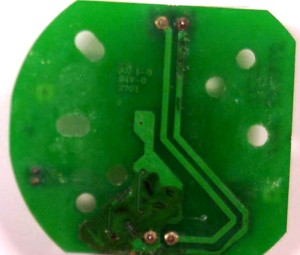 Connectors on PCB were corroded