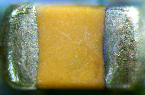 Cross Section of Capacitor