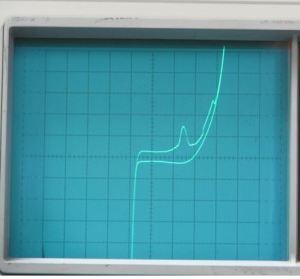 Curve trace of bad device
