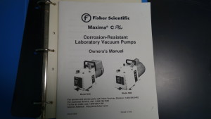 Roughing Pump Manual