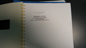 S-570 Operation Manual