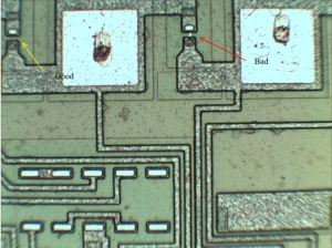 Identifying the transistors