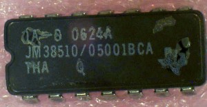 JM38510 0500 1BCA NAND Gate