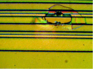 Over voltage breakdown on guard ring