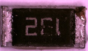 SEM-EDS Spectra, indicating Sulfur