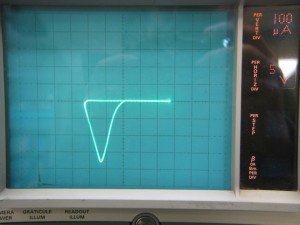 Sample 1 curve trace between A1 and A2