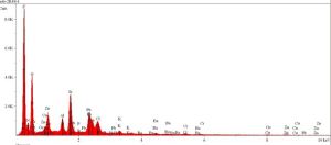 Sample 3 SEM-EDS, Chlorides present